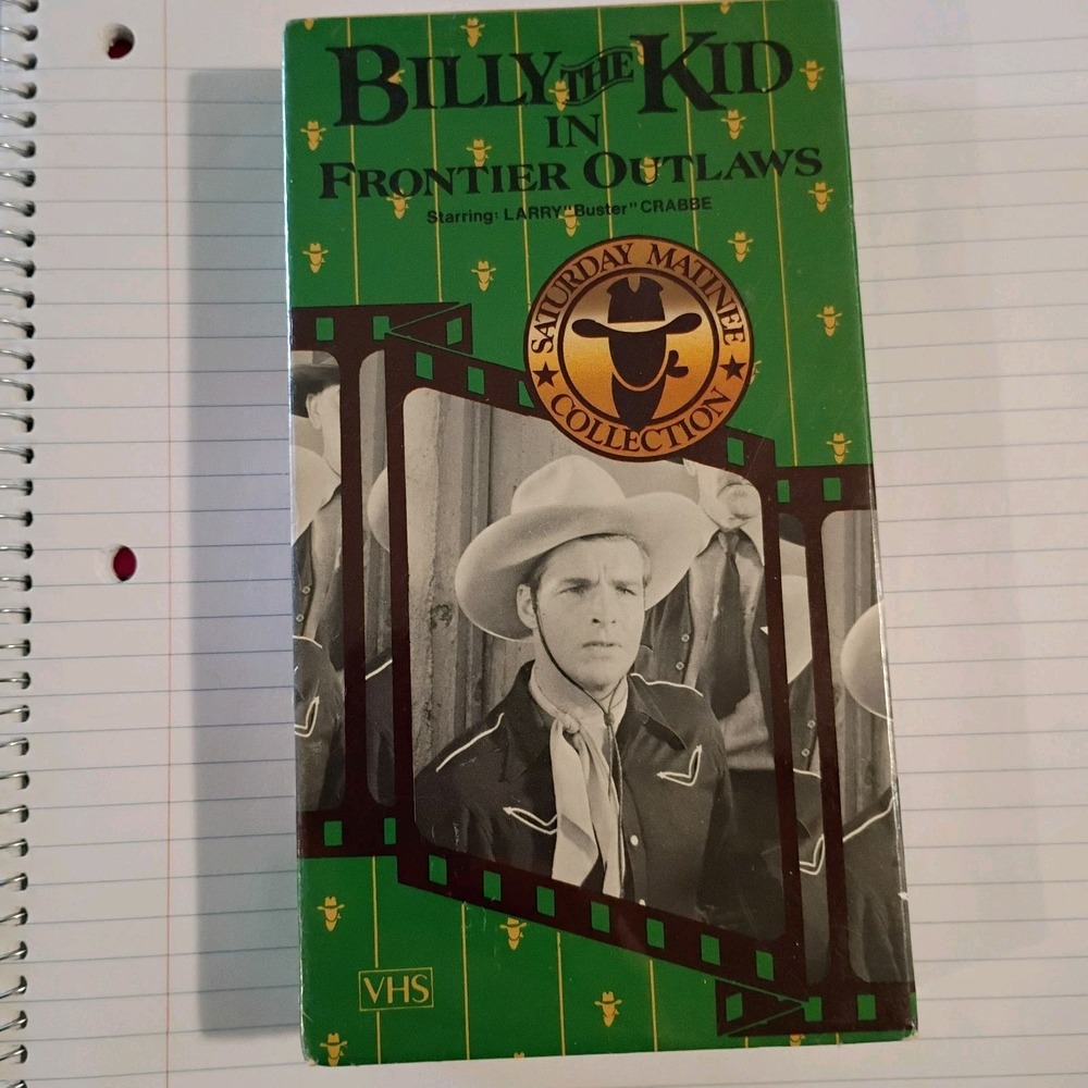 Billy The Kid In Frontier Outlaws‎ VHS Tape Brand New *Sealed* Vintage 1986